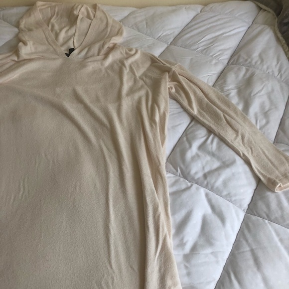 Oversized hooded fleece pullover - Picture 3 of 6